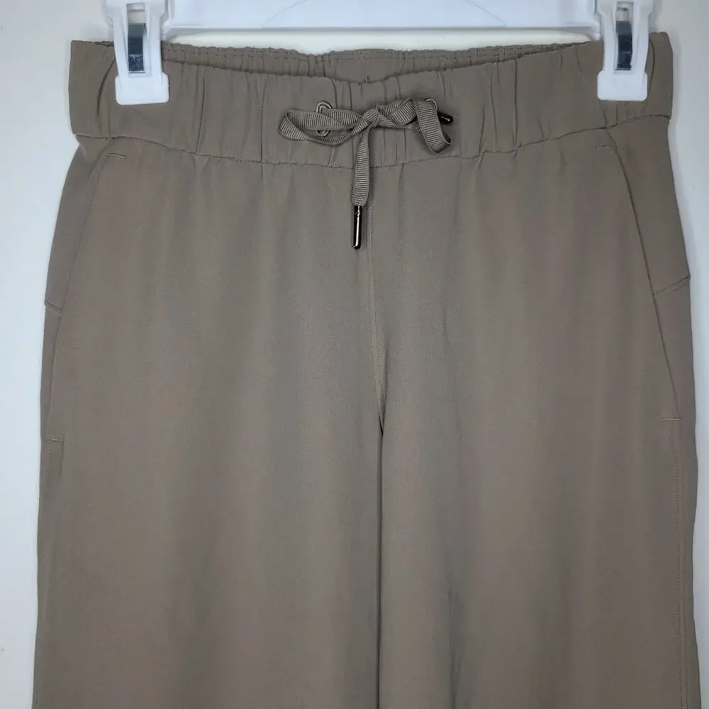 Lululemon On The Fly Wide Leg Pant Travel Woven 31.5